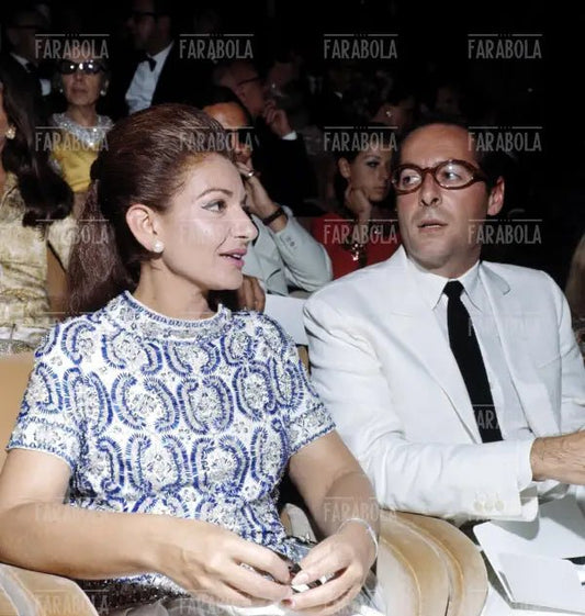 Maria Callas e Franco Rossellini, anni 70
