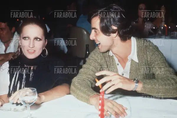 Mina con il marito Virgilio Crocco, anni 70