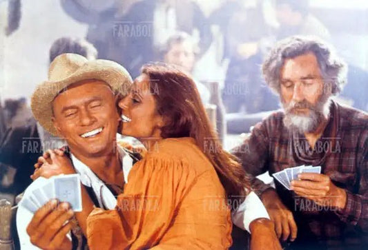Yul Brynner e Daliah Lavi, Film Catlow, 1972
