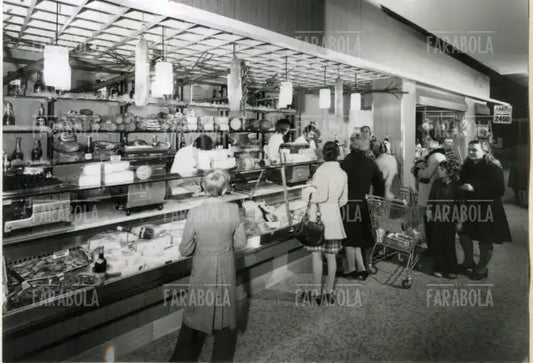 Supermercato Unes, Milano, 1973