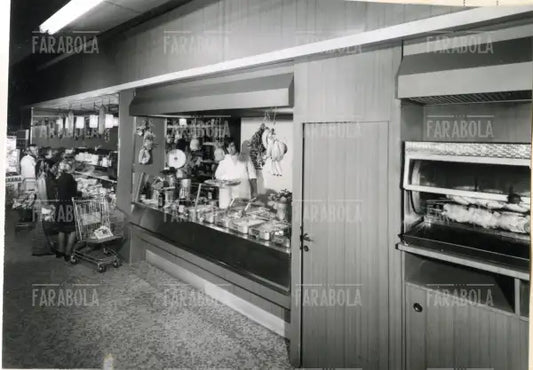 Supermercato Unes, Milano, 1973