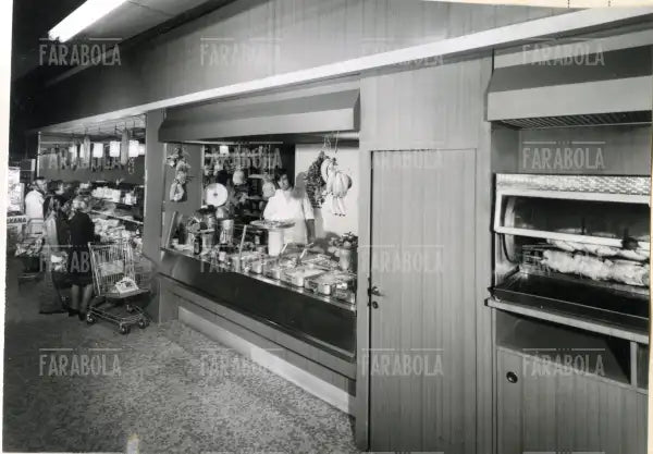 Supermercato Unes, Milano, 1973
