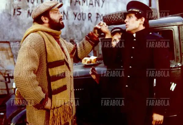Bud Spencer e Giuliano Gemma, film Anche gli angeli mangiano fagioli, 1973