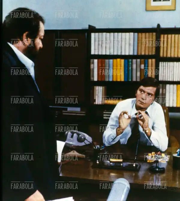 Bud Spencer e Adalberto Maria Merli, film Piedone lo sbirro, 1973