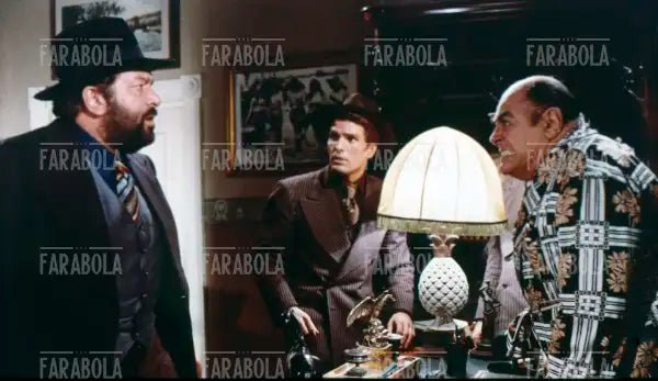 Bud Spencer e Giuliano Gemma, film Anche gli angeli mangiano fagioli, 1973