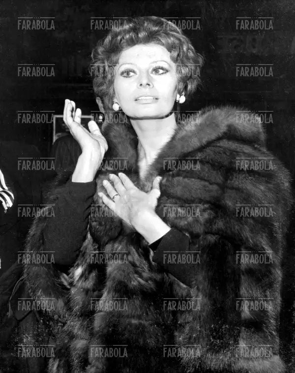 Sophia Loren al Teatro Antoine, Parigi, 1974