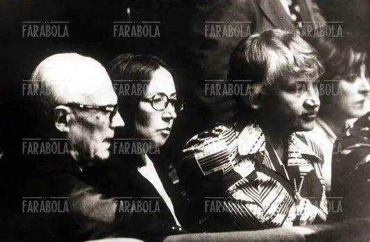 Sandro Pertini, Oriana Fallaci e Laura Lombardo Radice, Roma, 1976