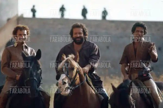 Bud Spencer e Angelo Infanti, film Il soldato di ventura, 1976
