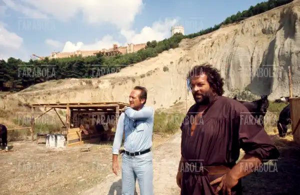 Pasquale Festa Campanile e Bud Spencer, film Il soldato di ventura, 1976