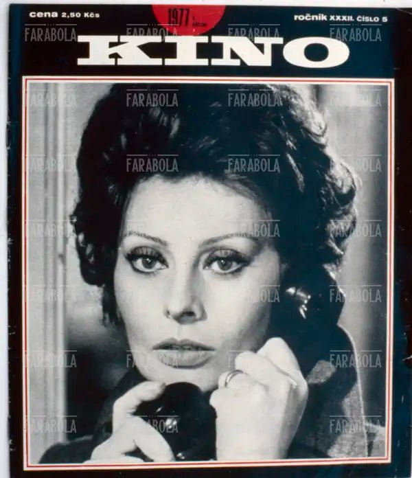 Sophia Loren, Copertina di Kino, 1977