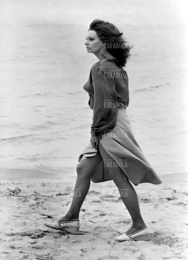 Sophia Loren sul set, Film Bocca da fuoco, Caraibi, 1978