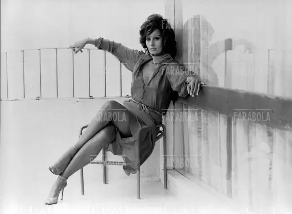 Sophia Loren sul set, Film Bocca da fuoco, Caraibi, 1978