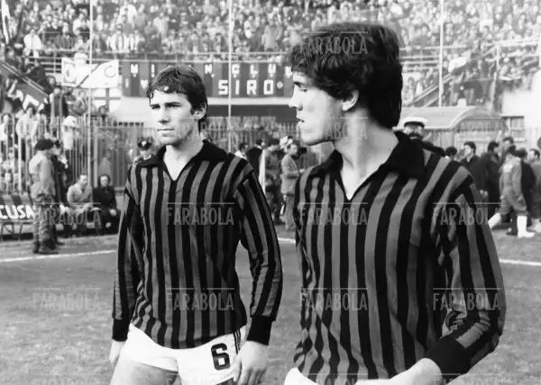 Franco Baresi e Fulvio Collovati, Milan, 1979