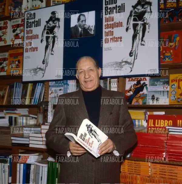 Gino Bartali presenta la sua autobiografia, Emporio del Libro, Milano, 1979