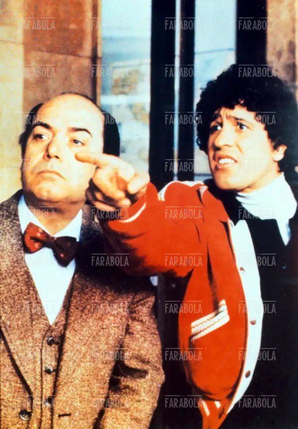 Lino Banfi e Ninetto Davoli, film La liceale seduce i professori, 1979