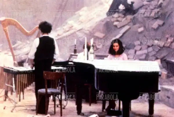 Elisabetta Labi in una scena del film Prova d'orchestra, 1979
