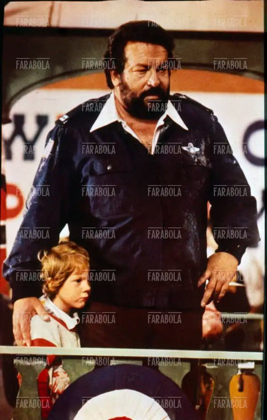 Cary Guffey e Bud Spencer, film Uno sceriffo extraterrestre... poco extra e molto terrestre, 1979