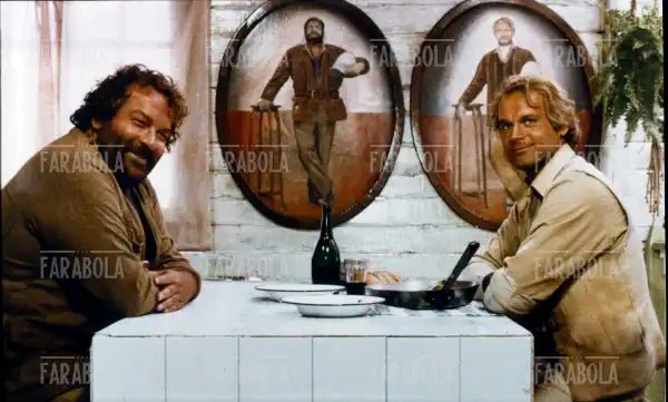 Bud Spencer e Terence Hill, film Io sto con gli ippopotami, 1979