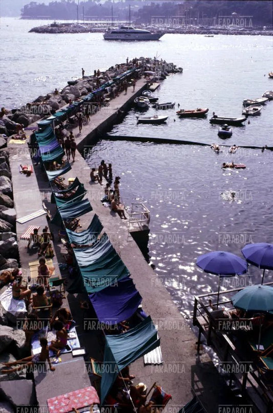 Il porto di Rapallo, anni 80