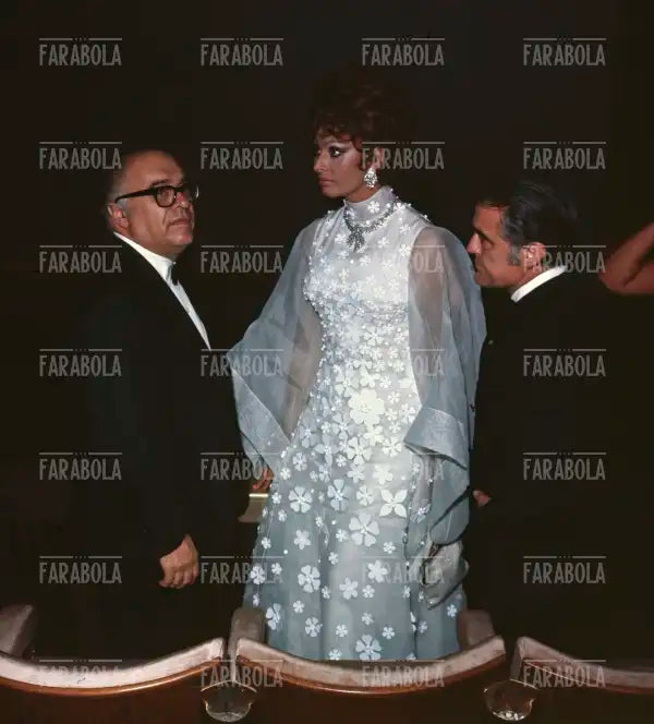 Sophia Loren e il marito Carlo Ponti, anni 80