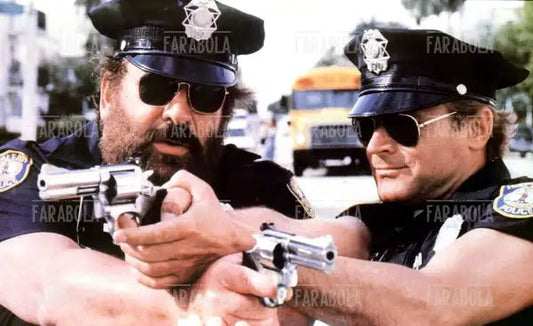 Bud Spencer e Terence Hill, film Miami Supercops, 1985