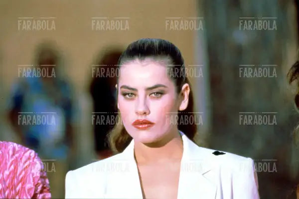 Eva Grimaldi in una scena del film Intervista, 1987