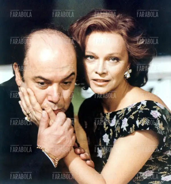 Lino Banfi e Laura Antonelli, film Roba da ricchi, 1987