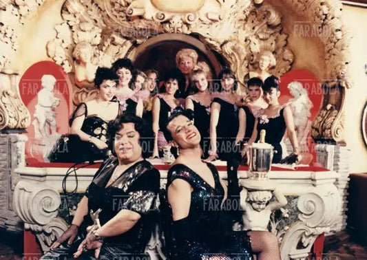 Christian De Sica e Lino Banfi, film Bellifreschi, 1987