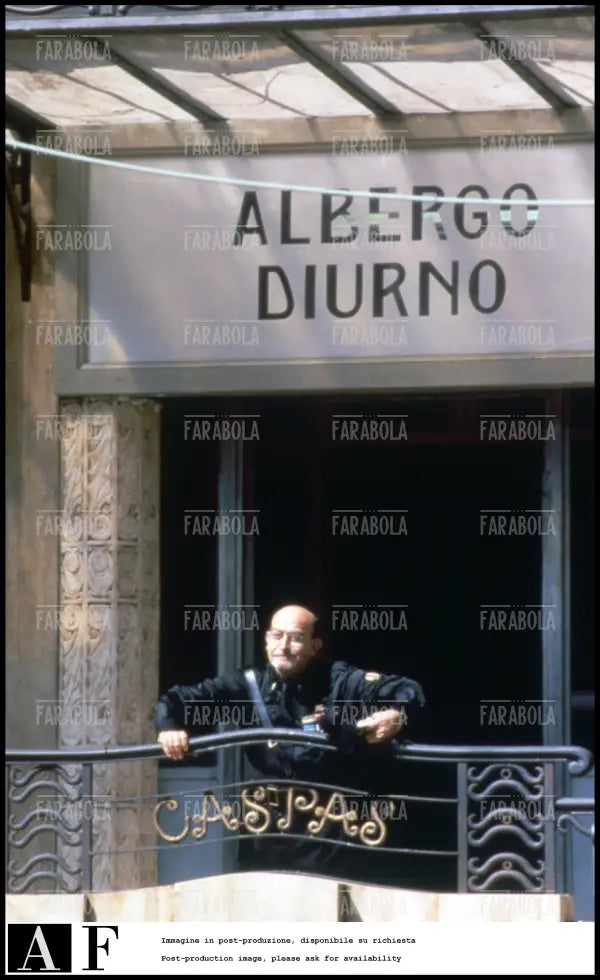 Pietro Notarianni in una scena del film Intervista, 1987