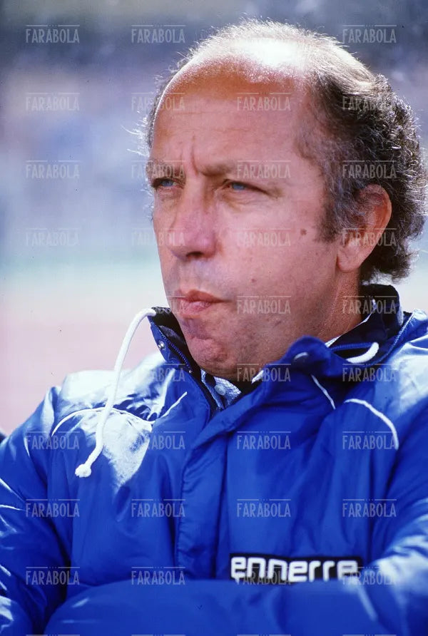 Ottavio Bianchi, allenatore del Napoli, 1988