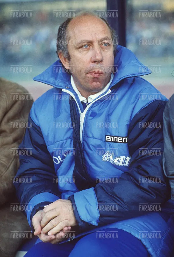 Ottavio Bianchi, allenatore del Napoli, 1989