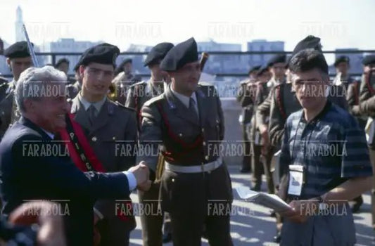 Vincenzo Torriani e Francesco Moser, anni 90