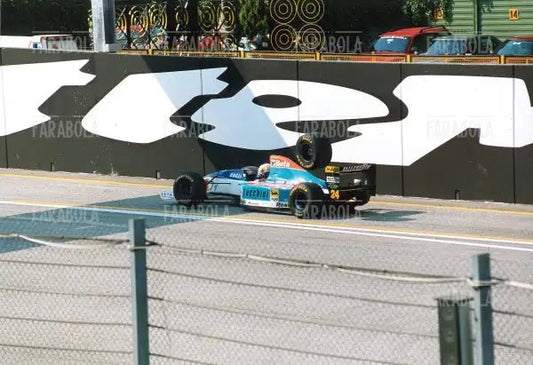 Michele Alboreto su Minardi, Imola, 1994