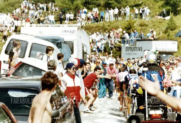 Ivan Gotti e Pavel Tonkov sul Mortirolo, Giro d'Italia, 1997