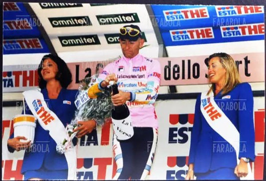 Marco Pantani, vincitore del Giro d'Italia, 1998