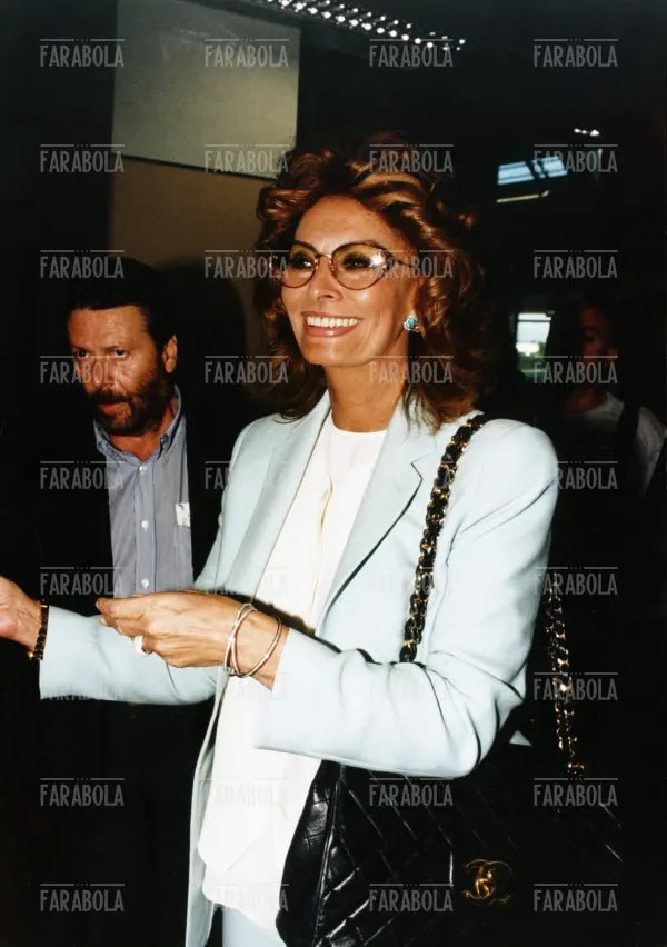 Sophia Loren, Inaugurazione del volo Malpensa-San Francisco, Aeroporto di Malpensa, 1999