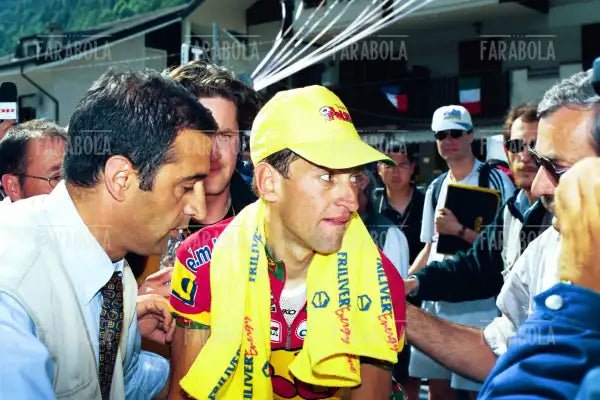 Ivan Gotti conquista la maglia rosa all'Aprica, Giro d'Italia, 1999