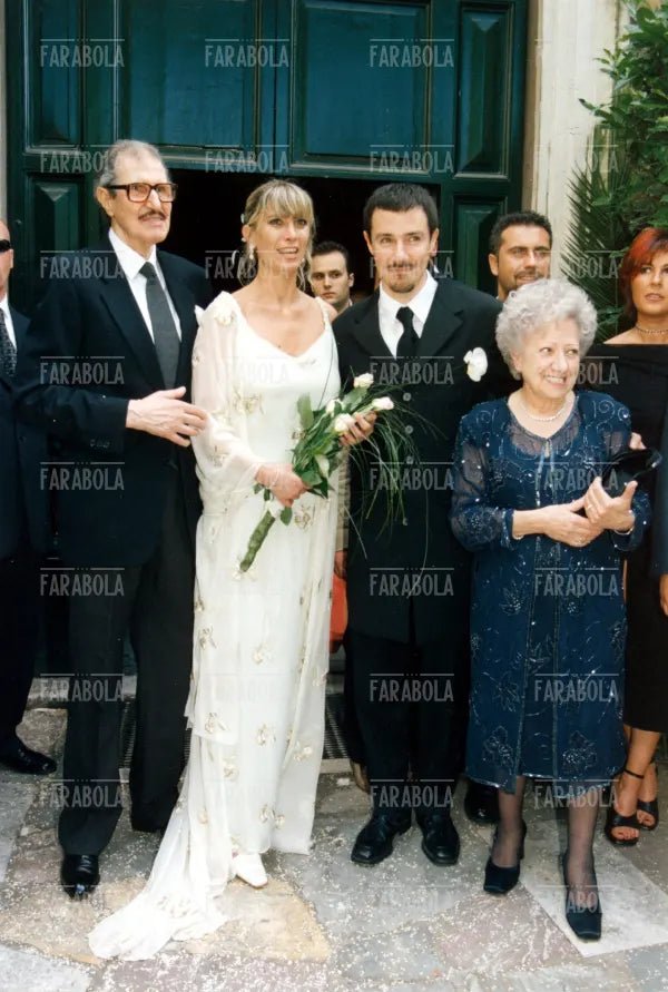 Ciccio Ingrassia, Barbara Cosentino, Giampiero Ingrassia e Rosaria Calì, Matrimonio di Giampiero Ingrassia, Roma, 1999
