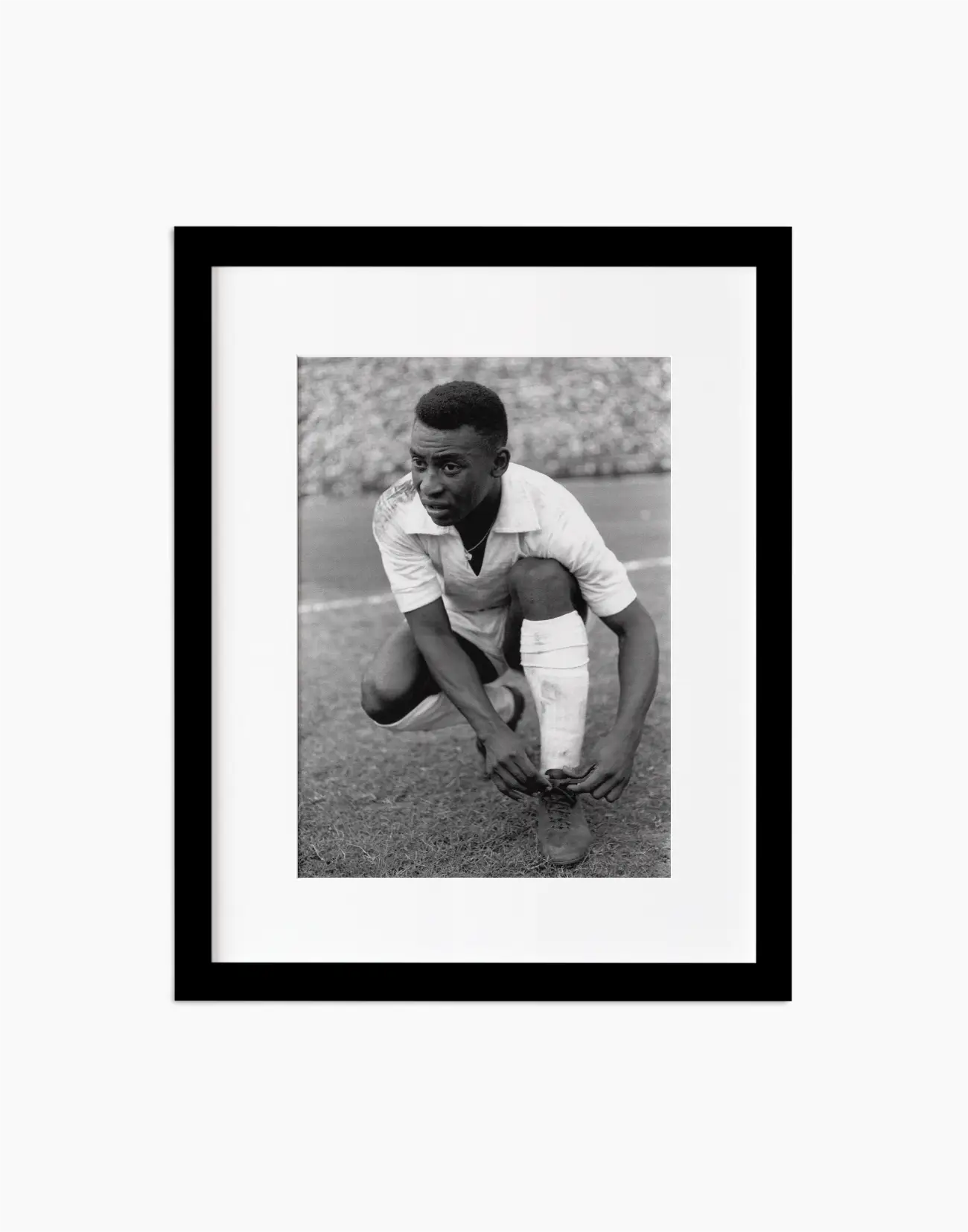 Pelè si allaccia le scarpe, Santos 1964