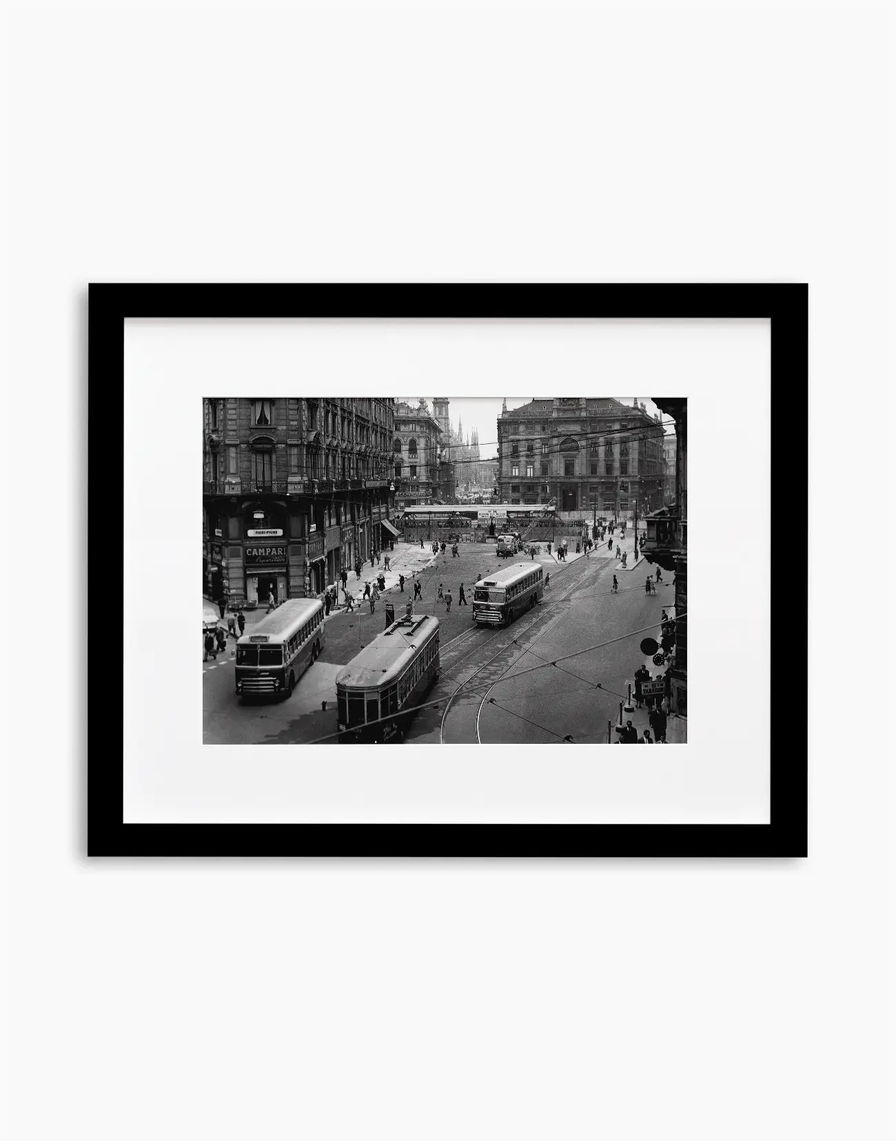 Piazza Cordusio, Milano 1960