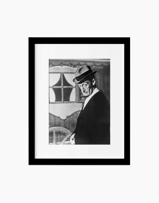 Totò, 1939 — stampa fine art con cornice nera