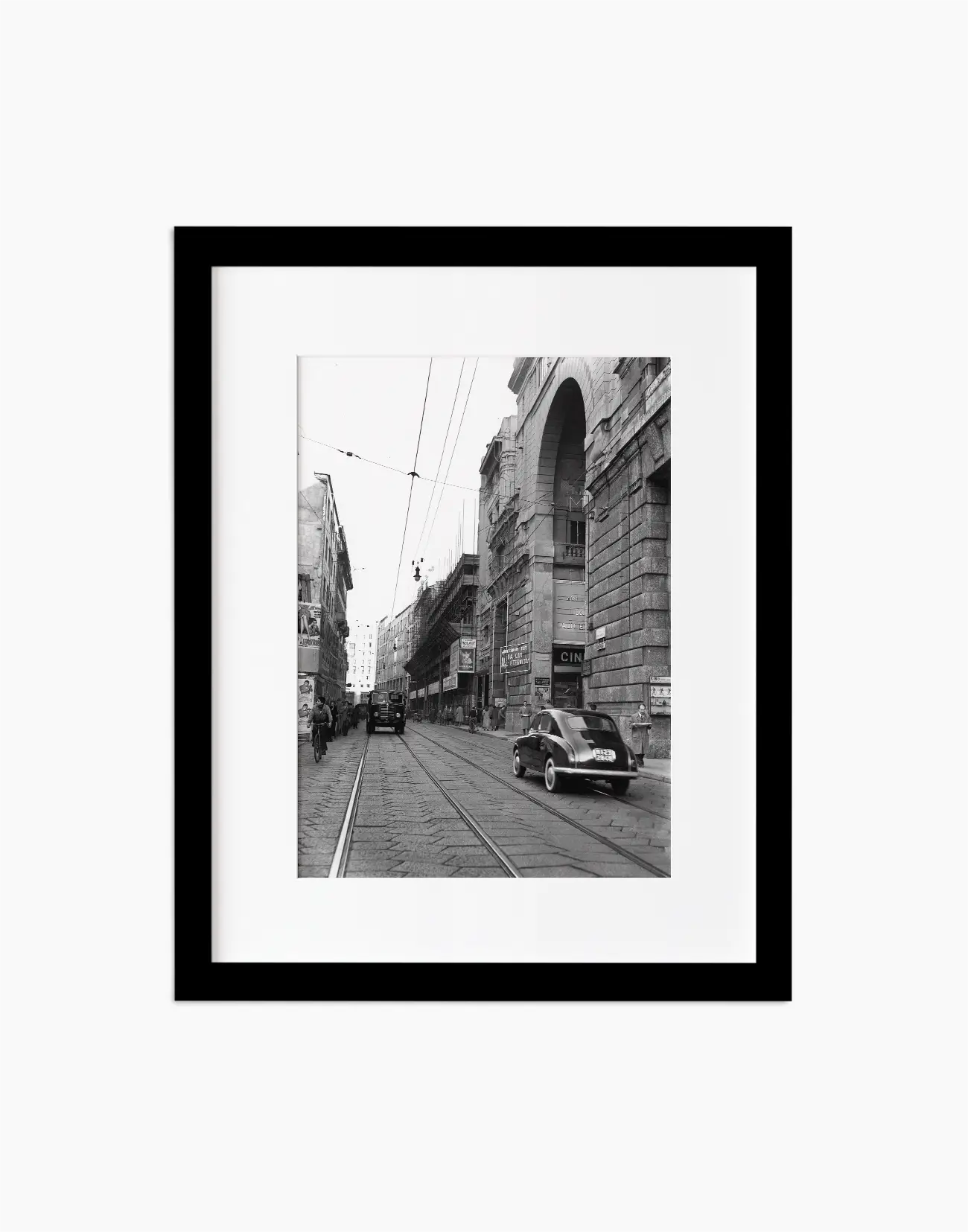 Corso Vittorio Emanuele, Milano 1954