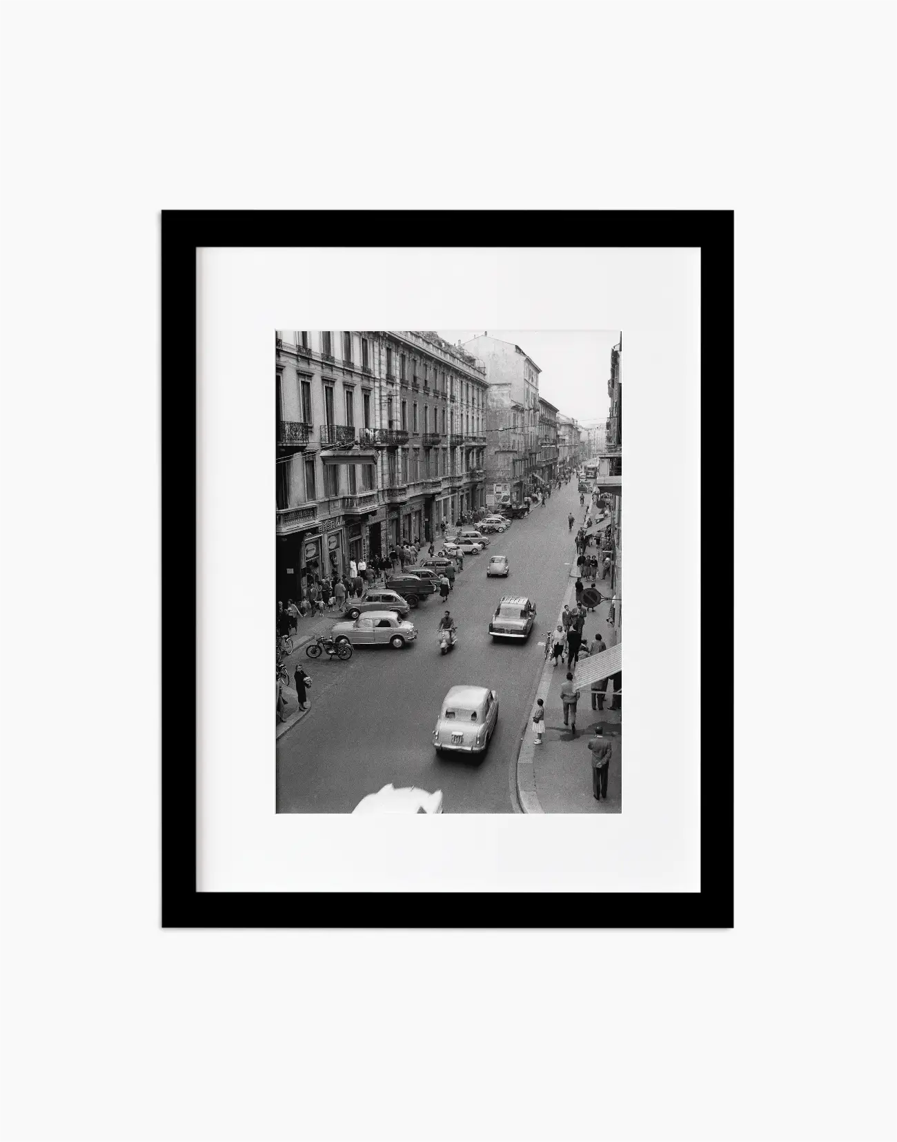 Via Paolo Sarpi, Milano 1958