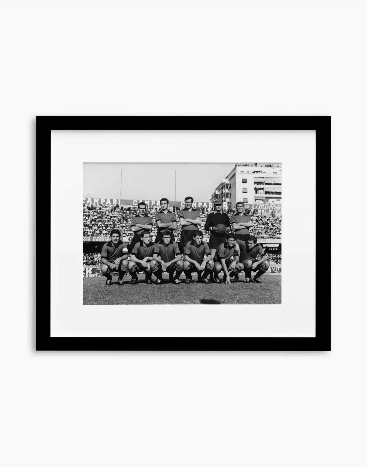 Venezia, Formazione, 1962 — stampa fine art con cornice nera