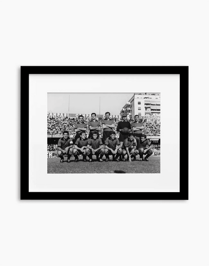 Venezia, Formazione, 1962 — stampa fine art con cornice nera