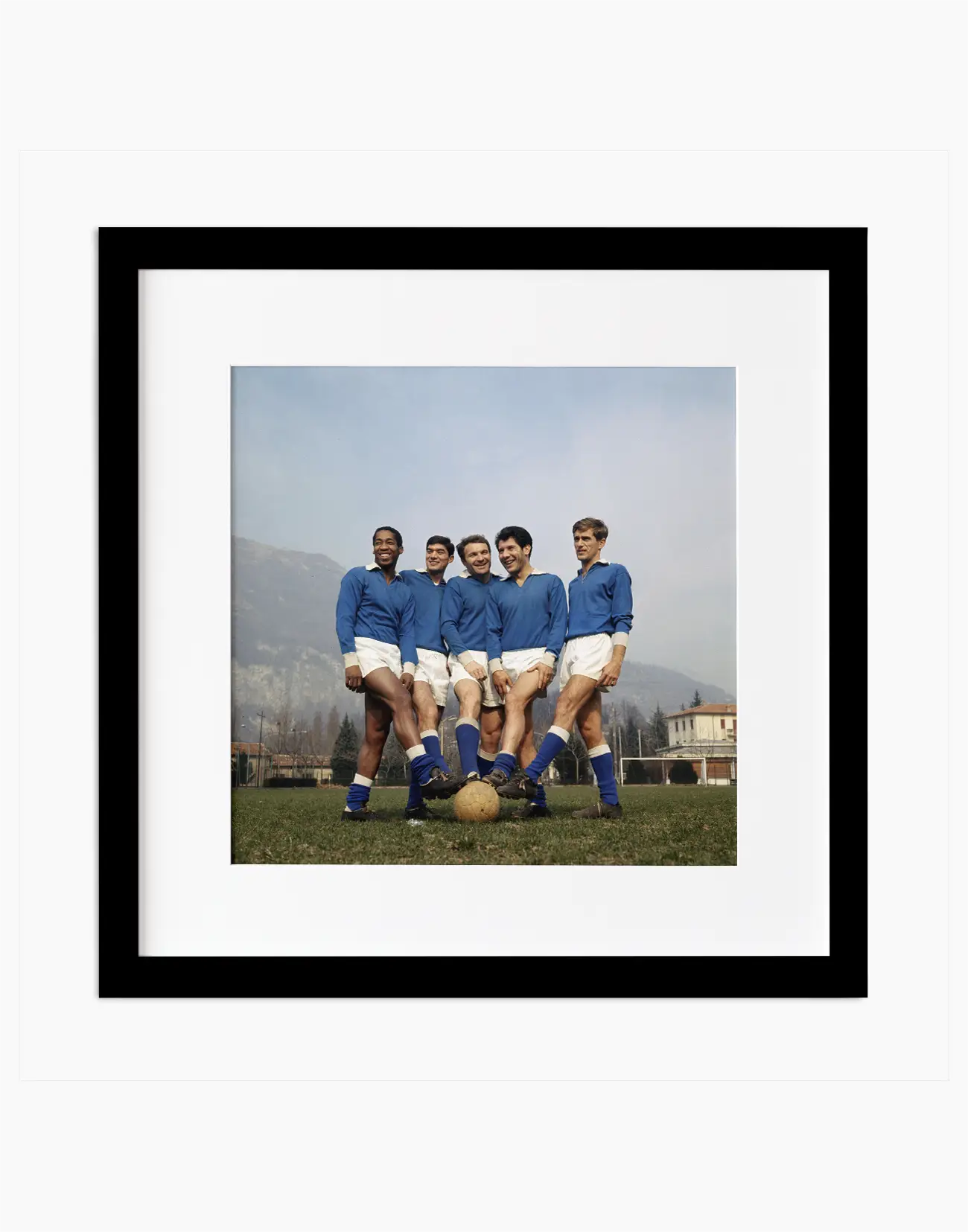 Cané, Juliano, Altafini, Sivori e Postiglione, Napoli 1966