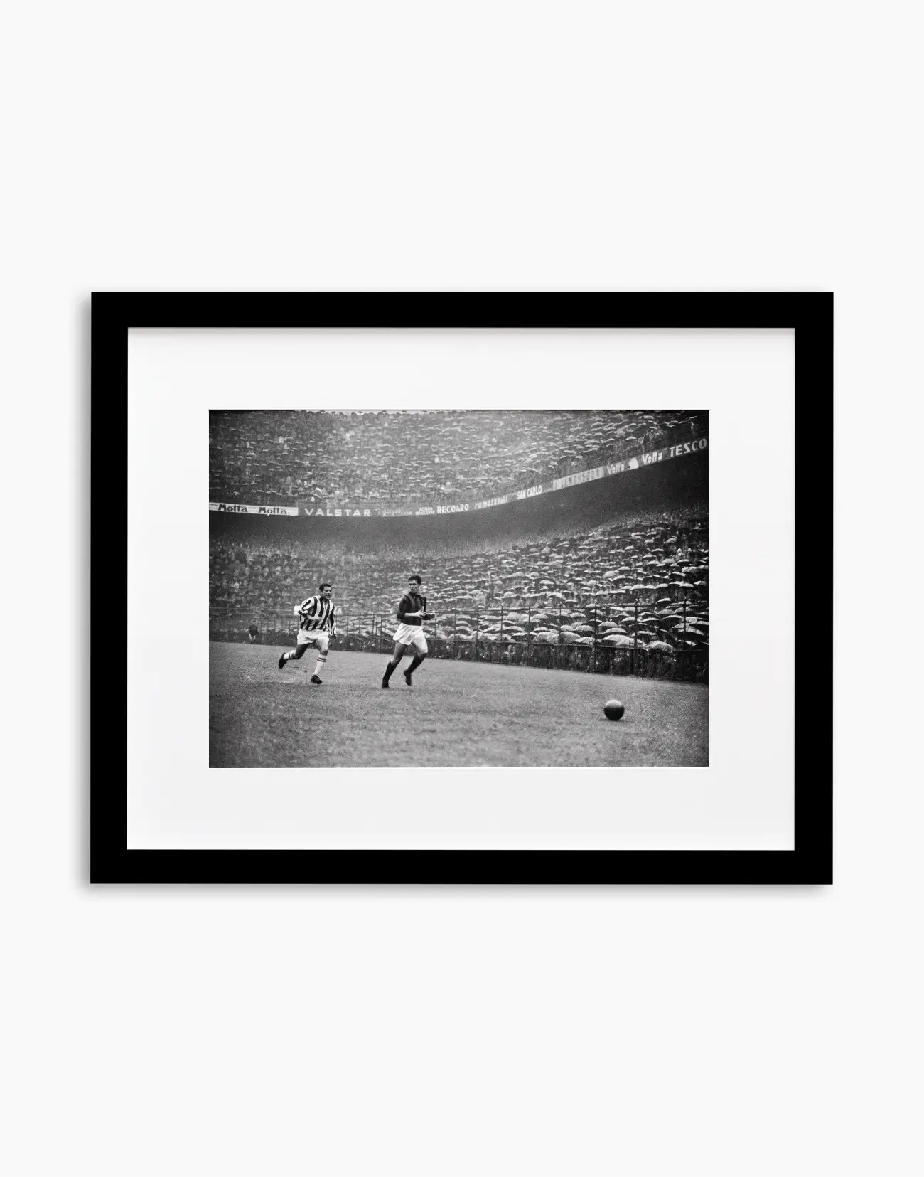Maldini e Stivanello, Milan-Juventus 1957