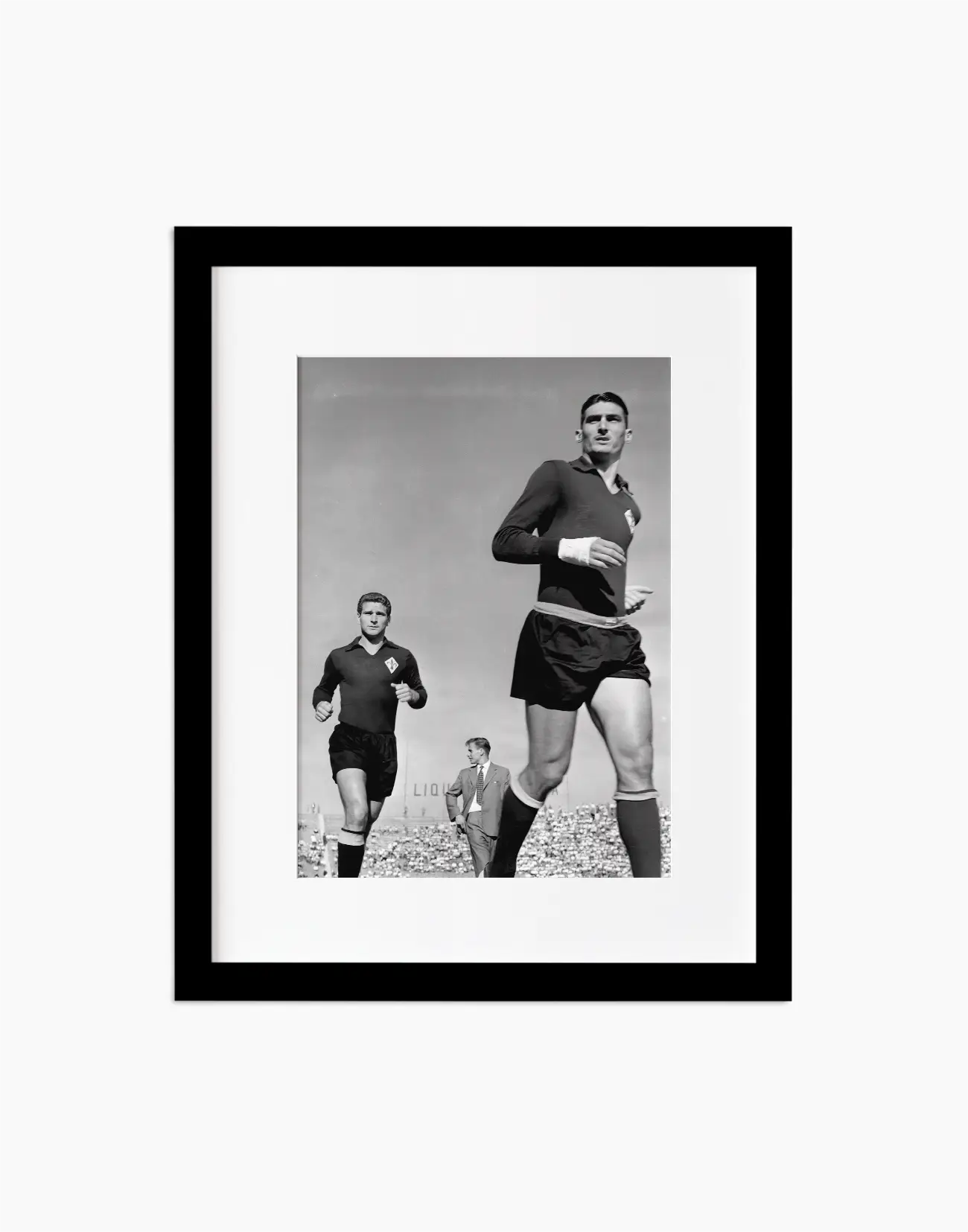 Gratton e Julinho, Fiorentina, 1956
