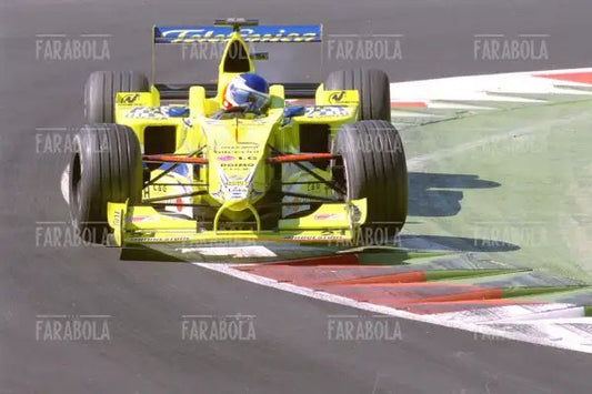 Gastón Mazzacane su Minardi, Gran Premio d'Italia, Monza, 2000