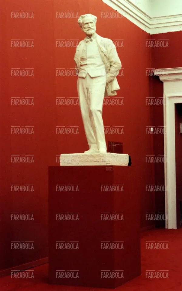 Calco della statua di Giuseppe Verdi di Enrico Butti, Mostra Giuseppe Verdi: l'uomo, l'opera, il mito, Milano, 2000
